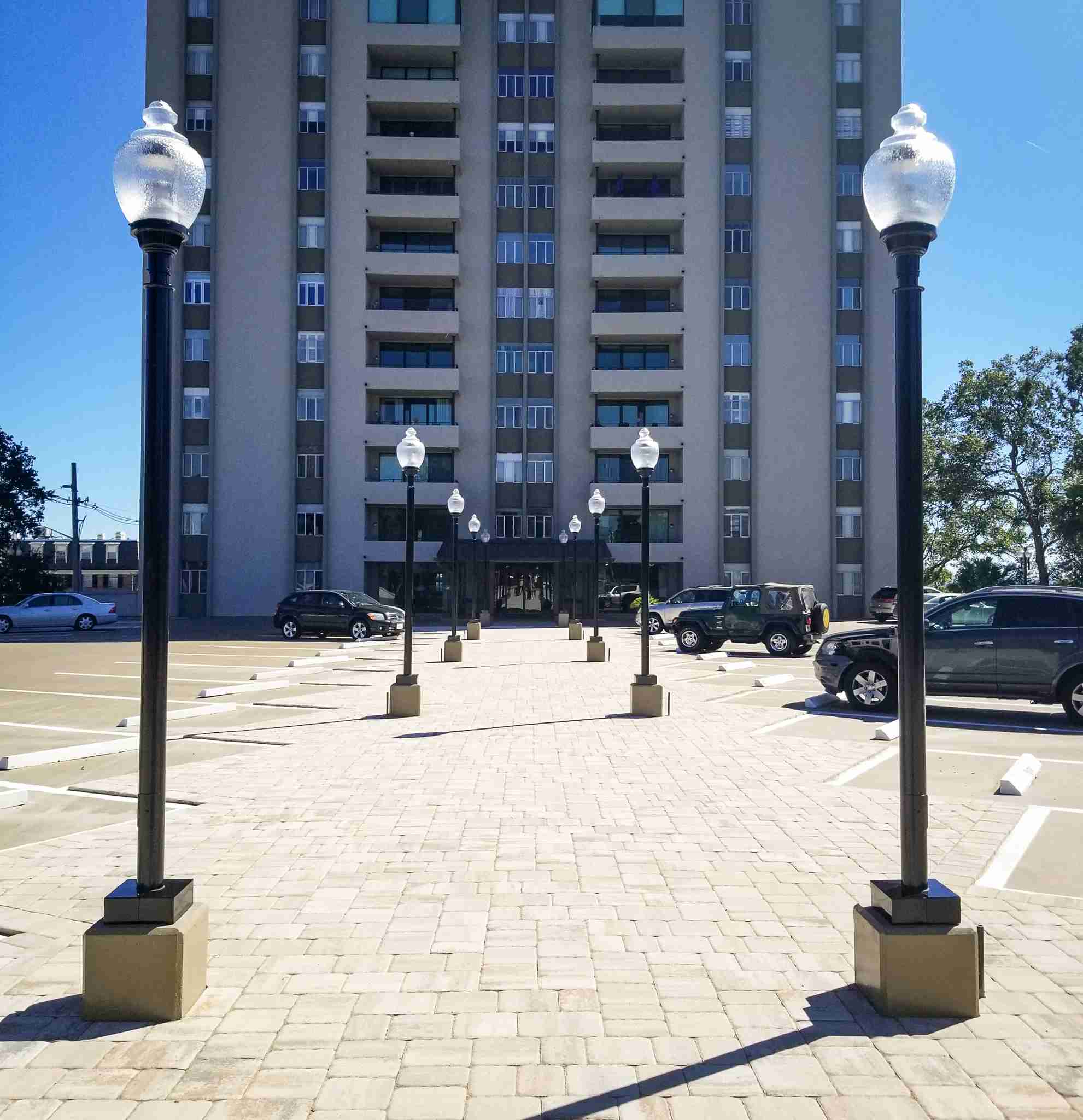 Commercial hardscape project