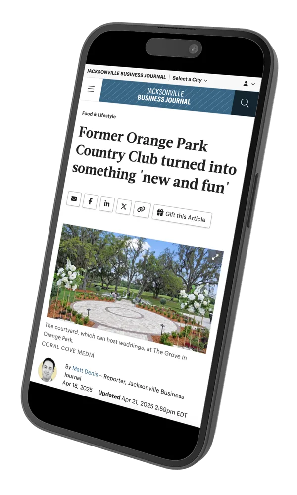 Earthscapes featured in the Jacksonville Business Journal