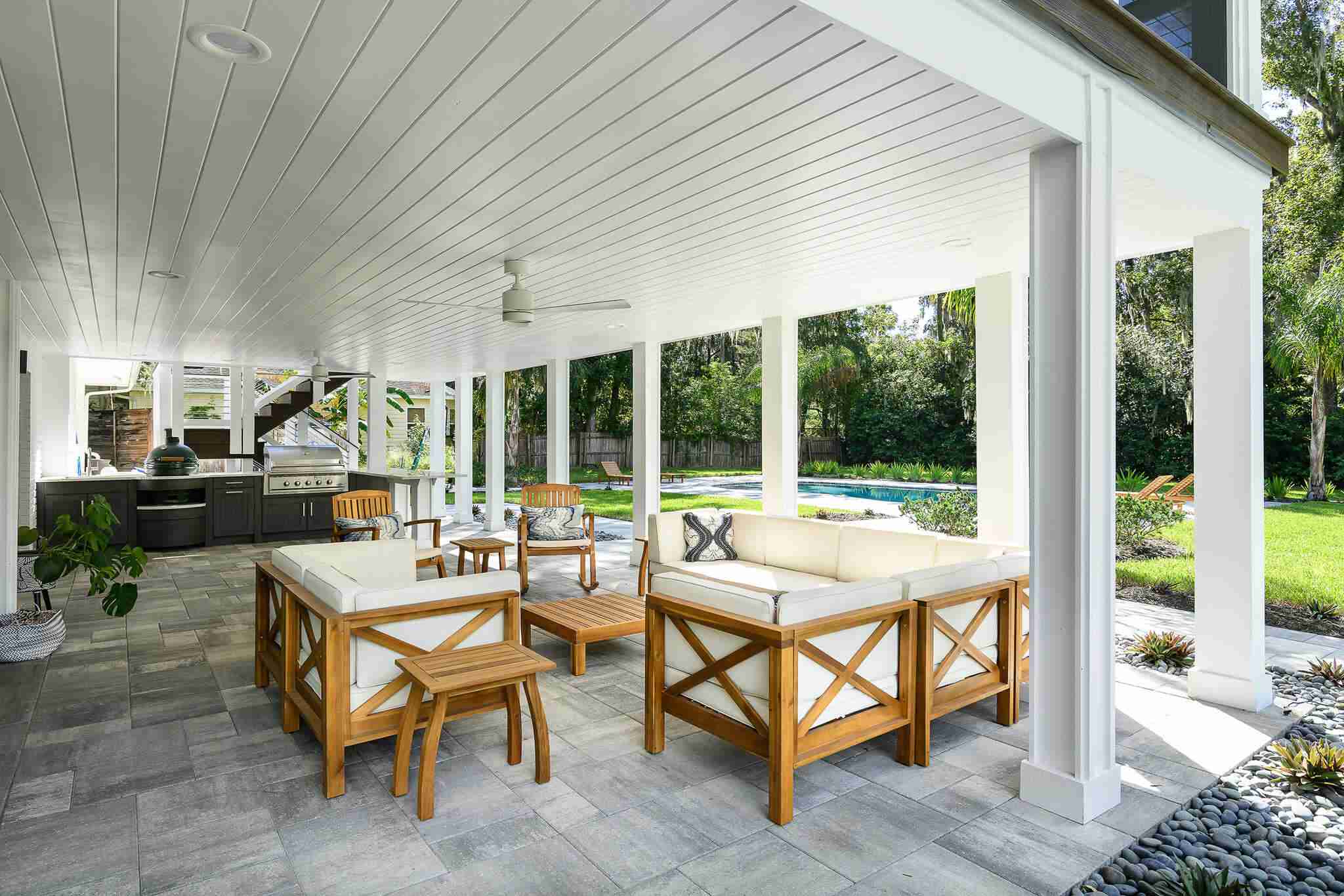 Belgard Catalina Grana paver patio in Jacksonville