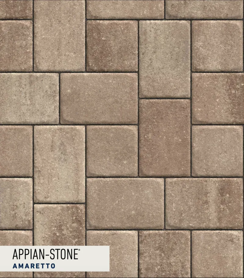 Appian-Stone Amaretto paver swatch