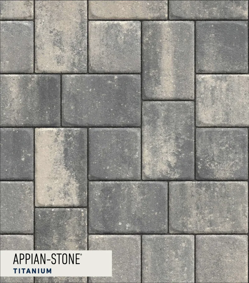 Appian-Stone Titanium paver swatch