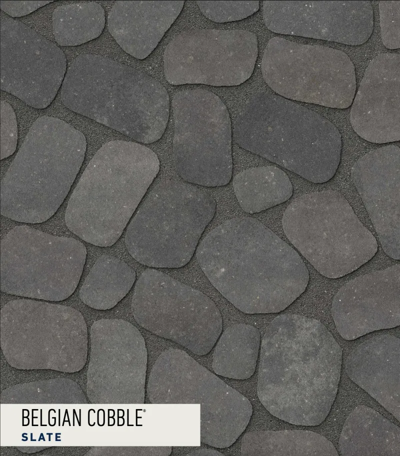 Belgian Cobble Slate paver swatch