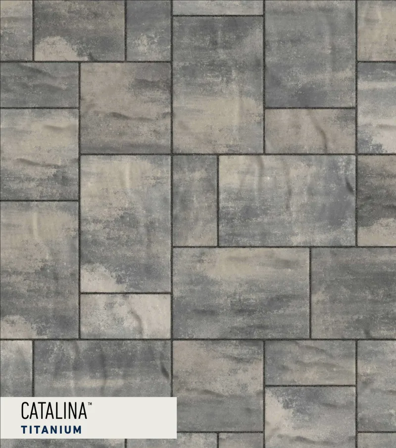 Catalina Titanium paver swatch