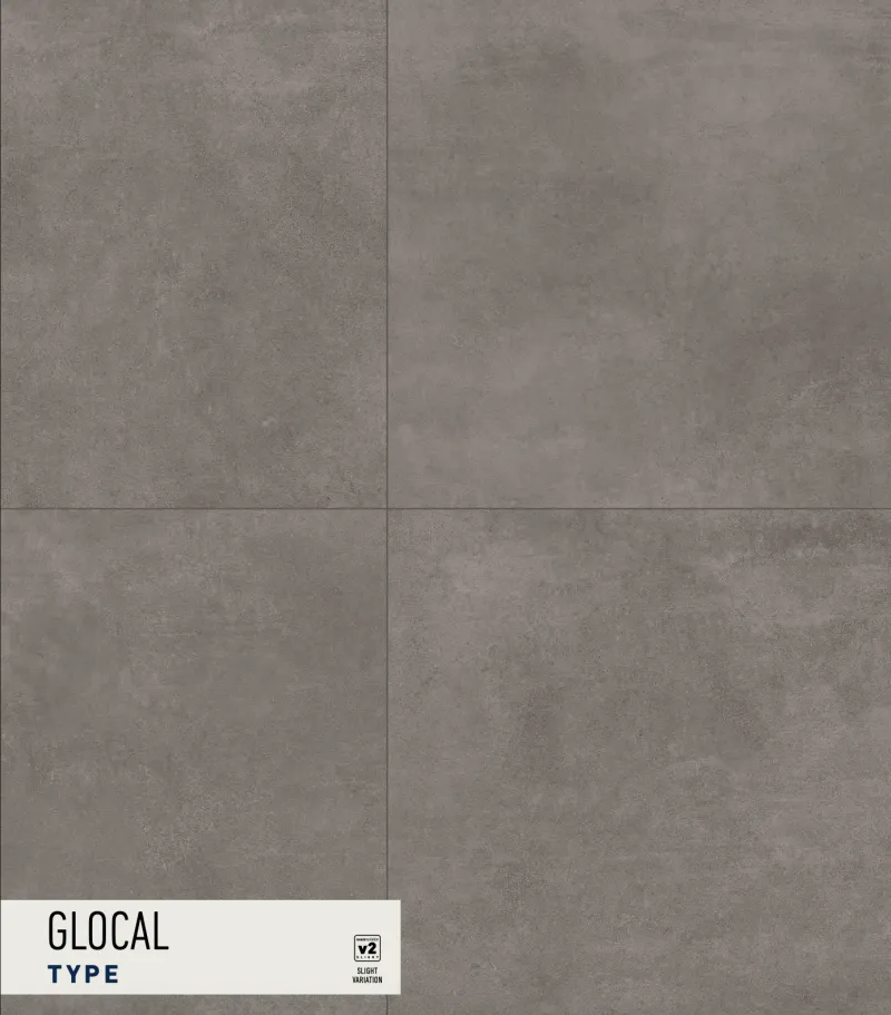 Glocal Type paver swatch
