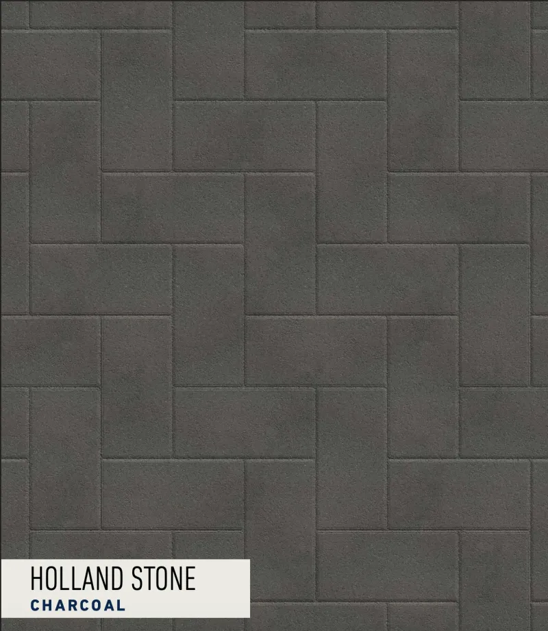 Holland Stone Charcoal paver swatch