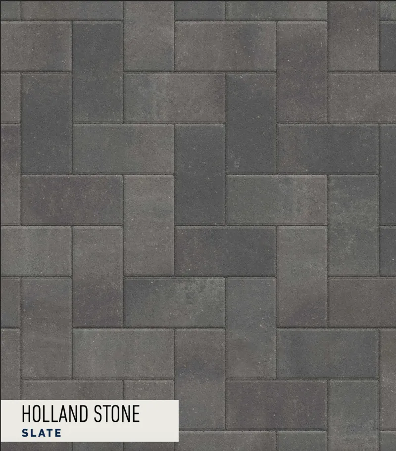 Holland Stone Slate paver swatch