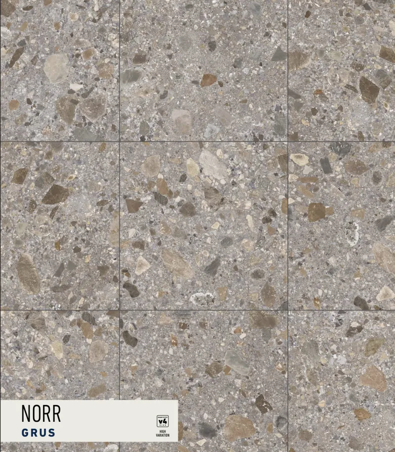 Norr Grus paver swatch
