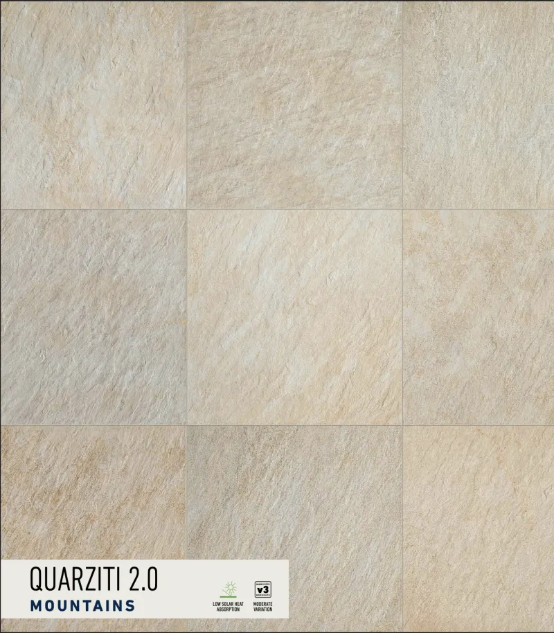 Quarziti 2.0 Mountains paver swatch