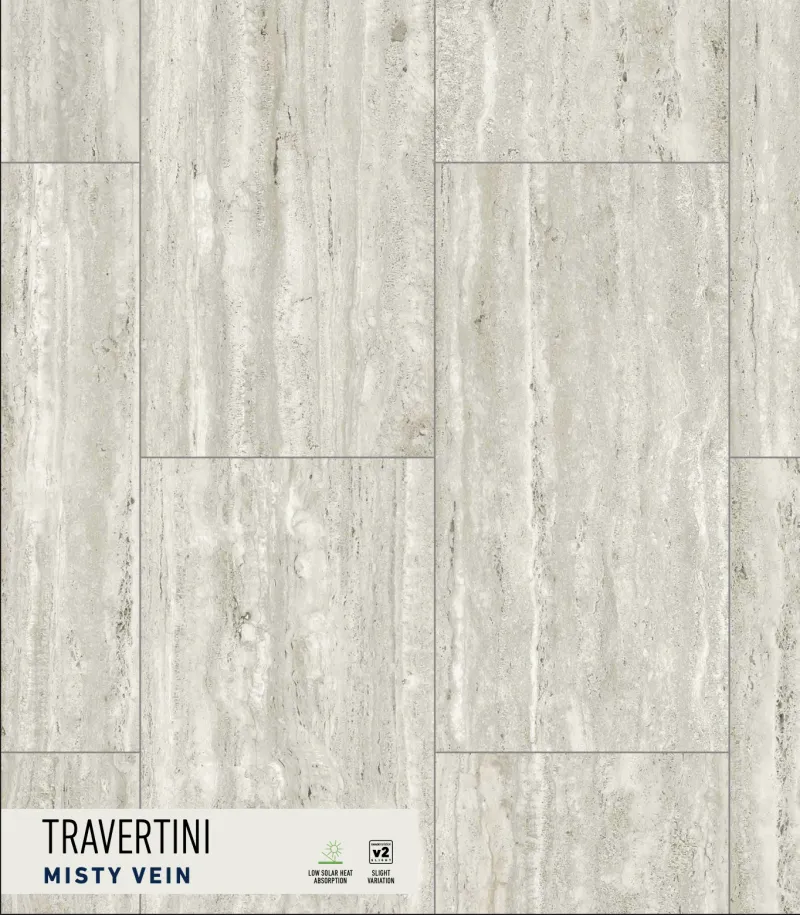 Travertini Misty Vein paver swatch