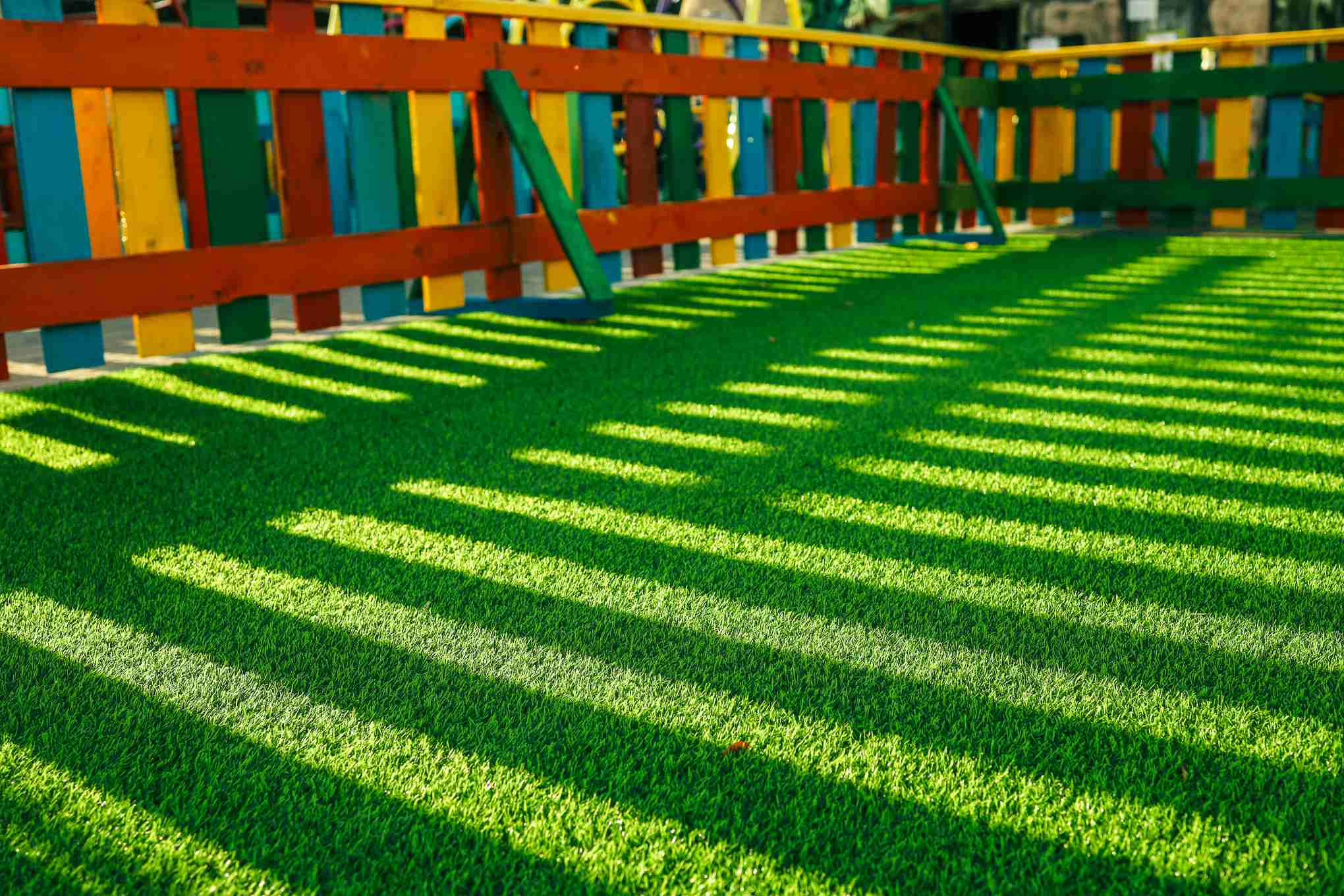 Residential artificial turf installation Jacksonville