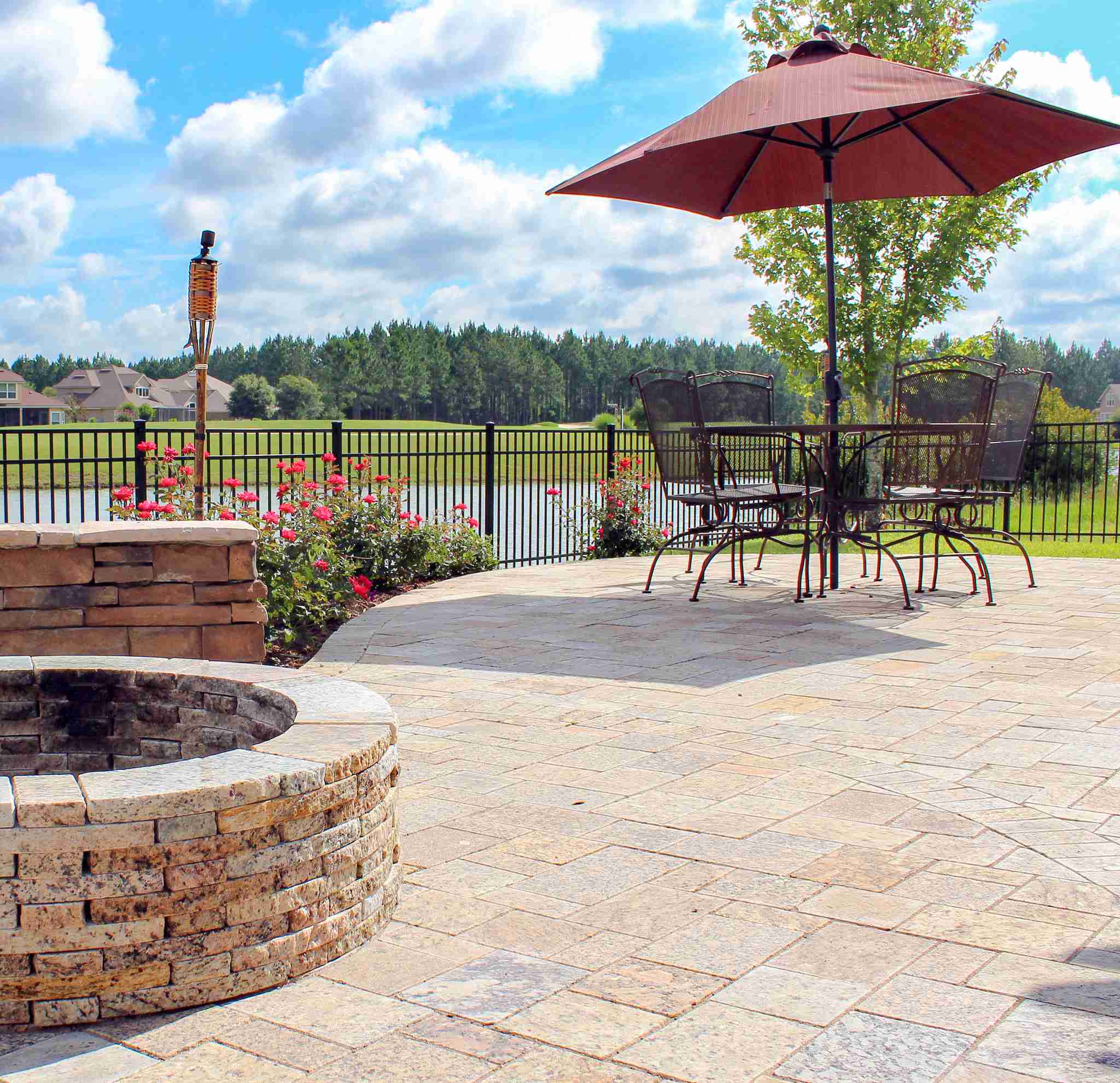 Belgard paver patio installation Jacksonville FL