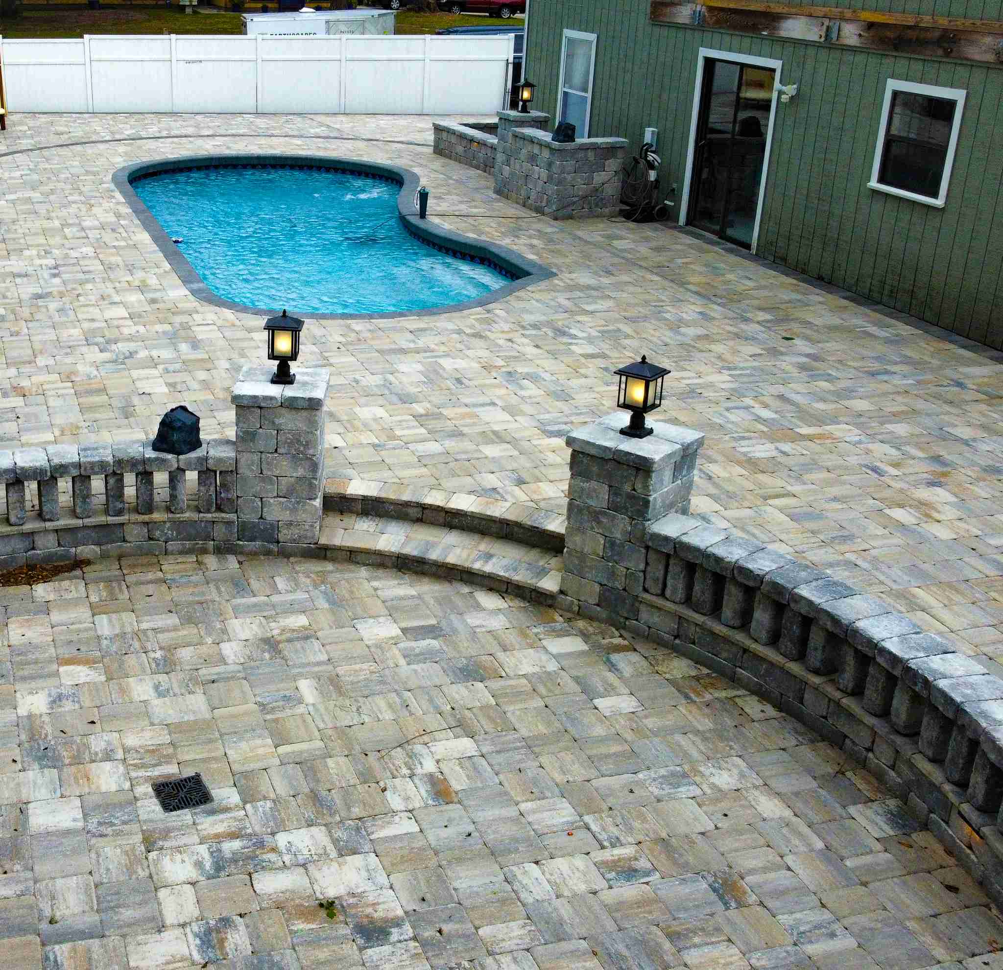 Pool deck paver installation Jacksonville FL